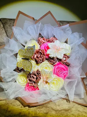 Ribbon Flower (የሪባን አበባ) 20 Pic