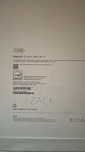 New Apple iPad Air 13 (2026) 512 GB Gray