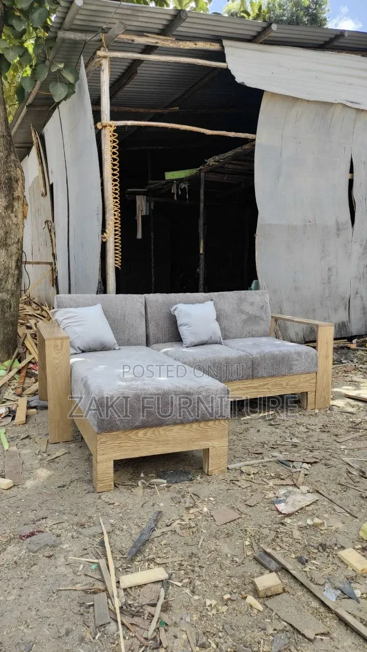 Elegant Fabric Sofa