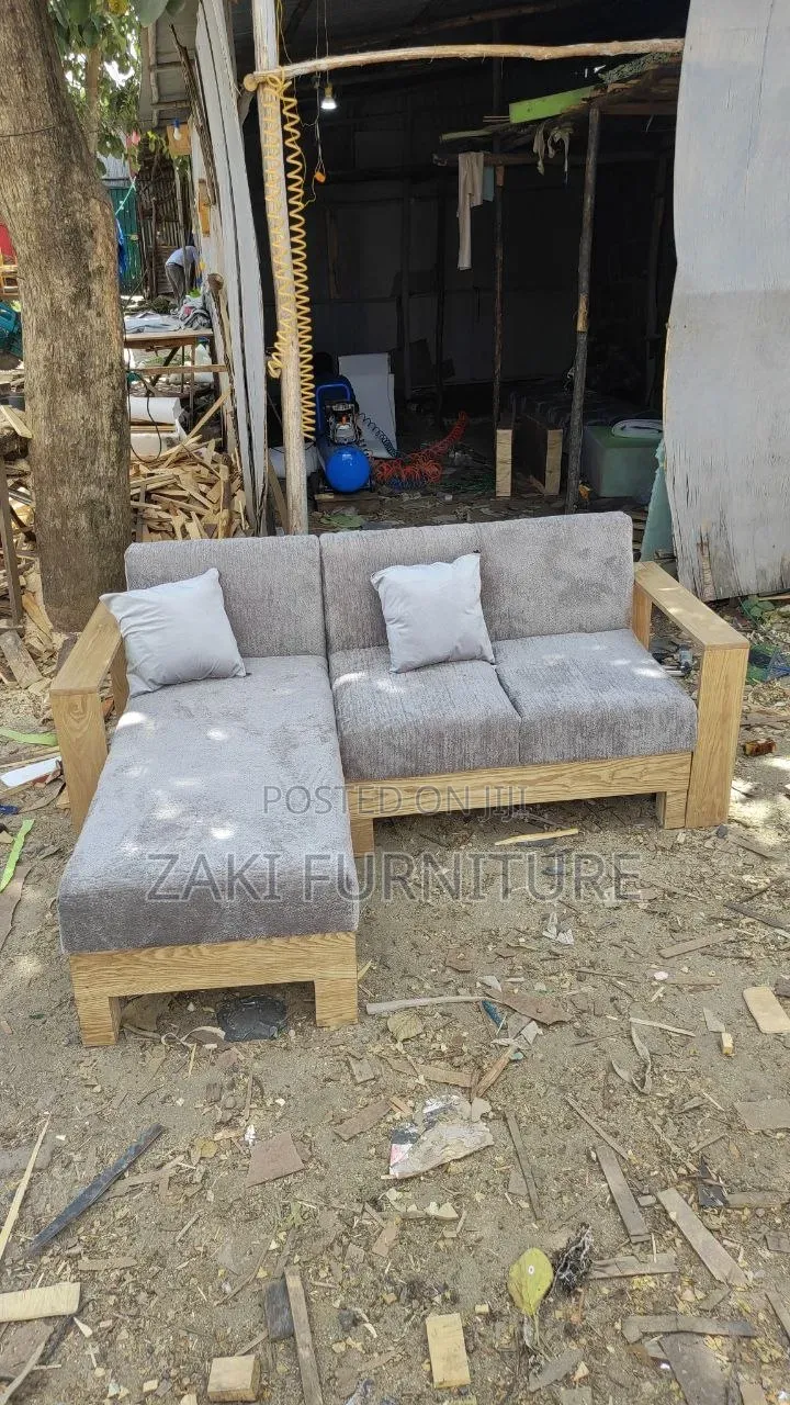 Elegant Fabric Sofa
