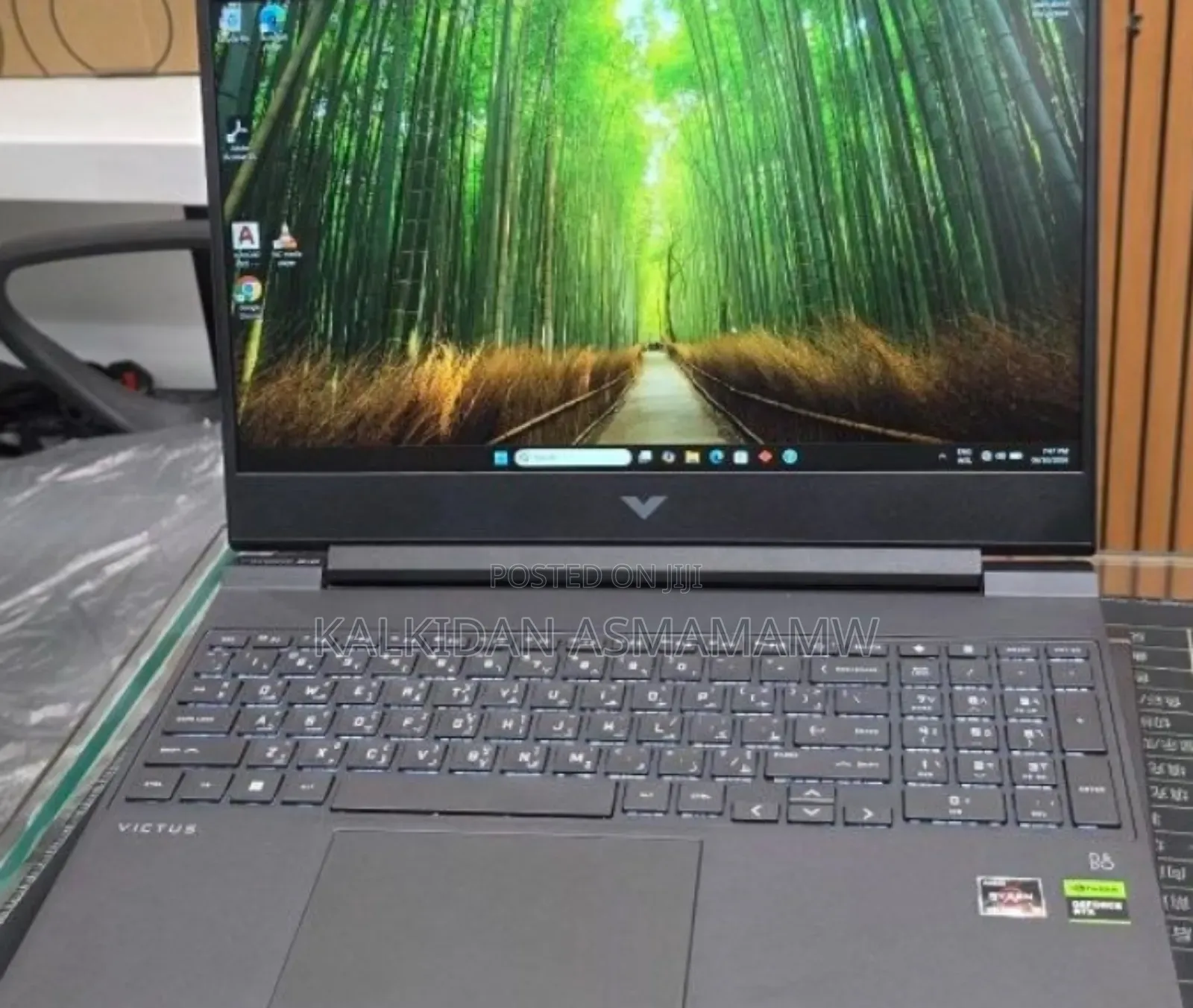 New Laptop HP Victus 15 8GB AMD Ryzen 5 SSD 512GB