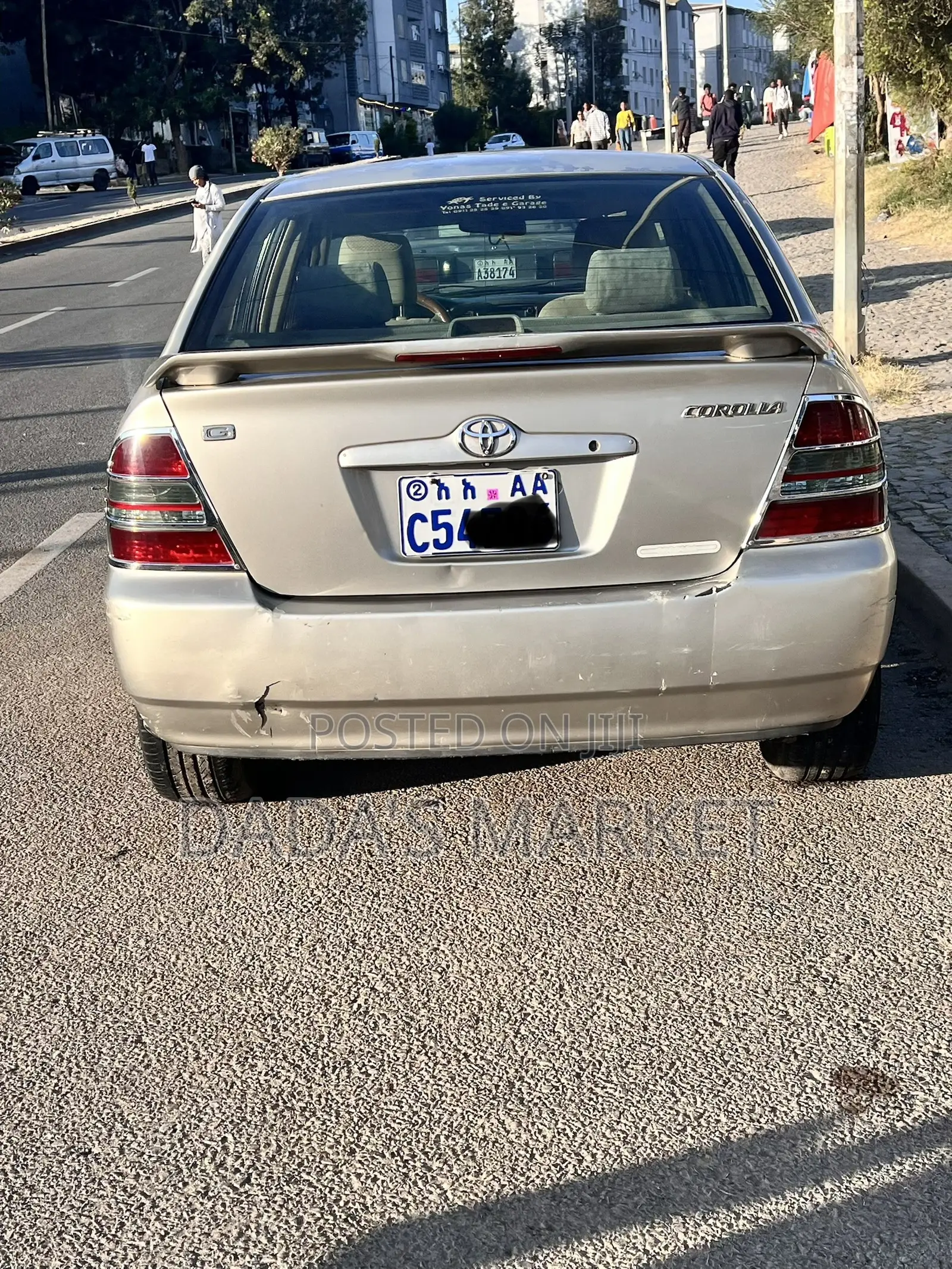 Toyota Corolla 2003 Silver