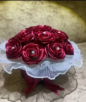 Elegant Ribbon Flower