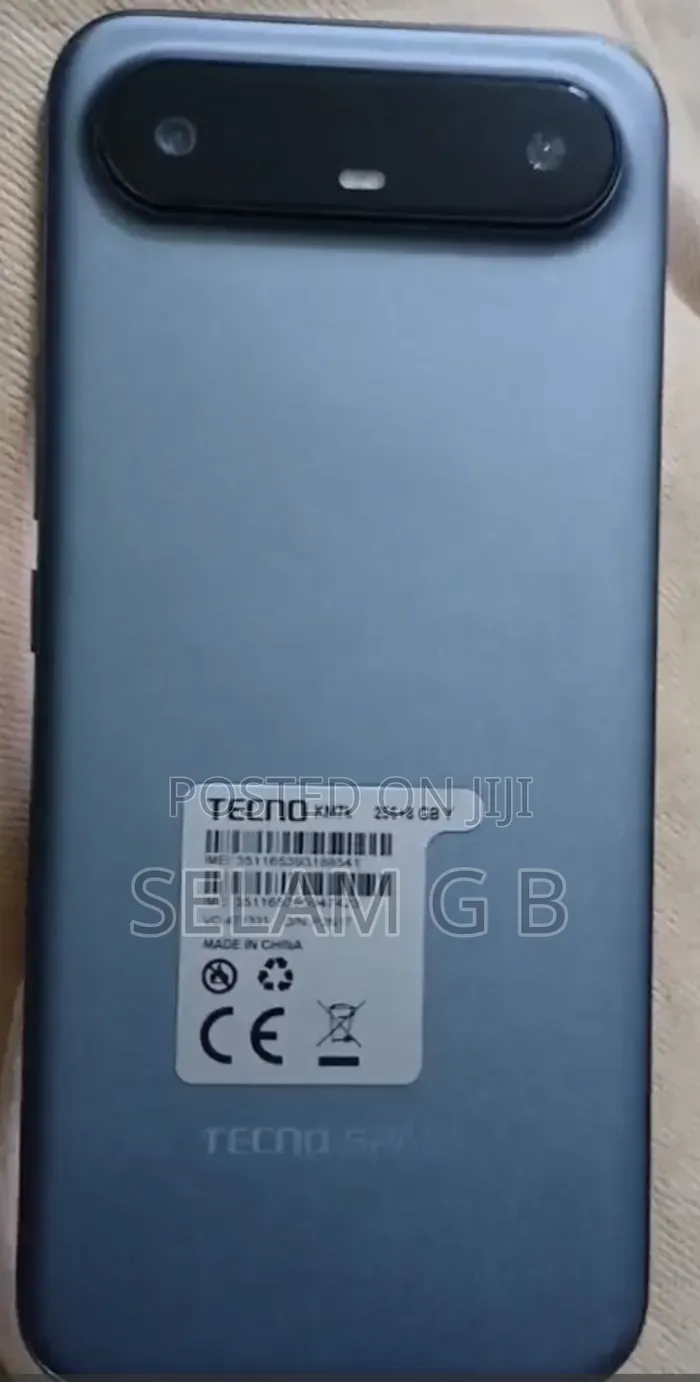 New Tecno Spark Slim 256 GB Silver