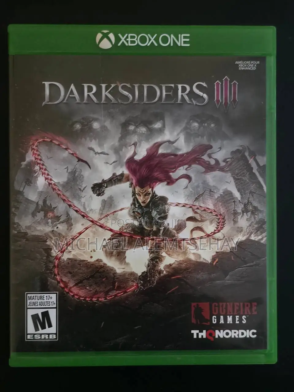 XBOX One X With 7 Games