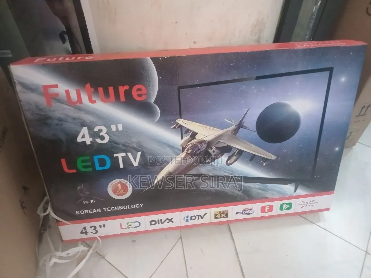 Future TV 43inch Led 4k Smart Android TV