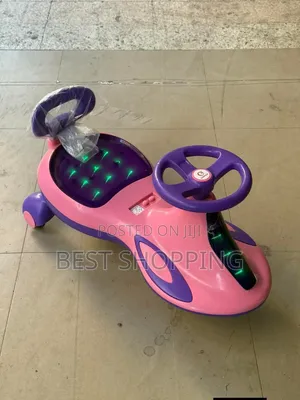 Premium Kids Swing Car የልጆች መጫወቻ መኪና