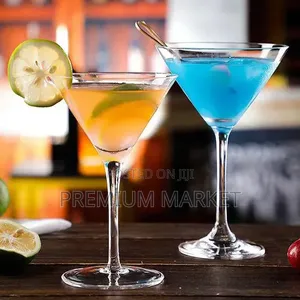 Martini and Cocktail Glass 190ml የማርቲኒ እና ኮክቴል መጠጫ ብርጭቆ