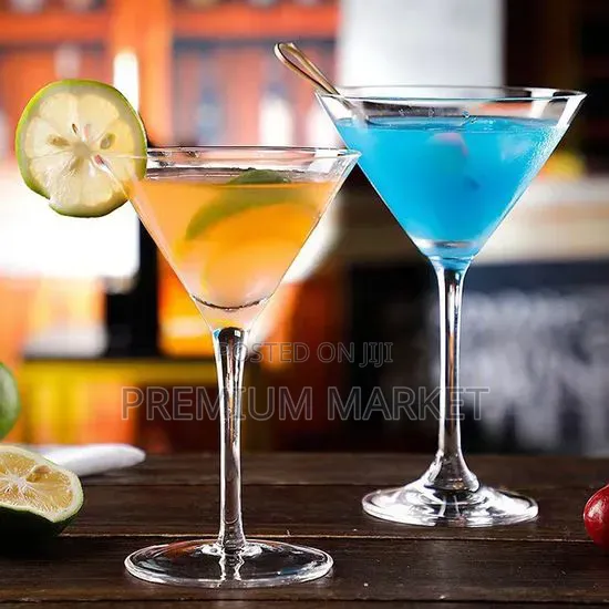 Martini and Cocktail Glass 190ml የማርቲኒ እና ኮክቴል መጠጫ ብርጭቆ