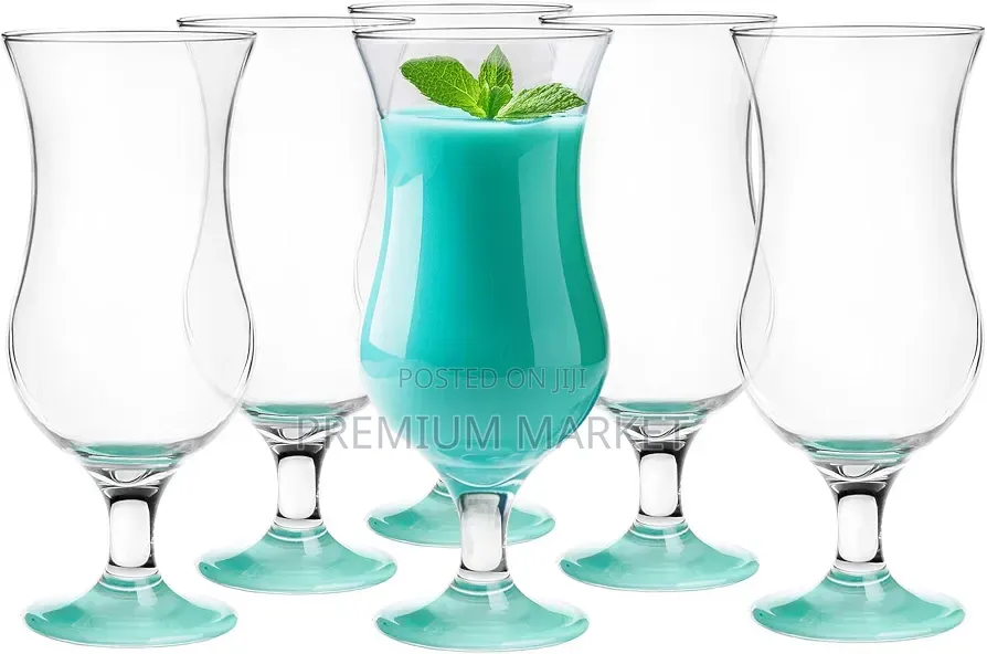 Cocktail Glass 425ml Capacity 12psc ኮክቴይል ብርጭቆ