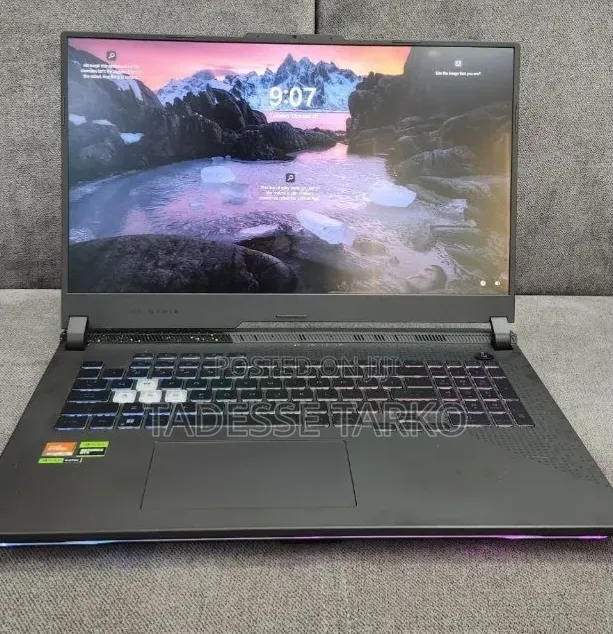 New Laptop Asus ROG Strix G17 16GB AMD Ryzen 9 SSD 1T