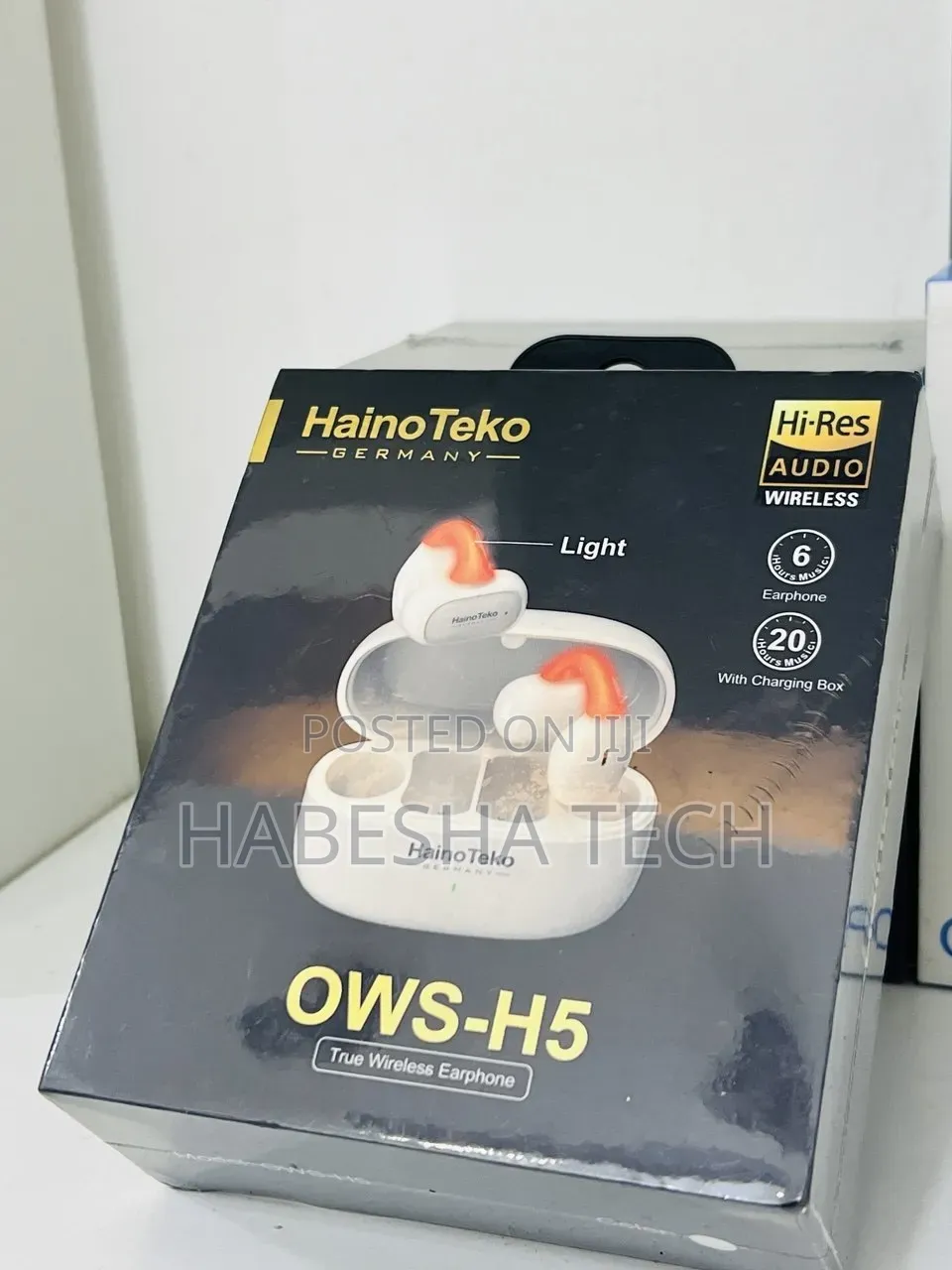 HainoTeko OWS-H5 AirPod የሙዚቃ ደስታ