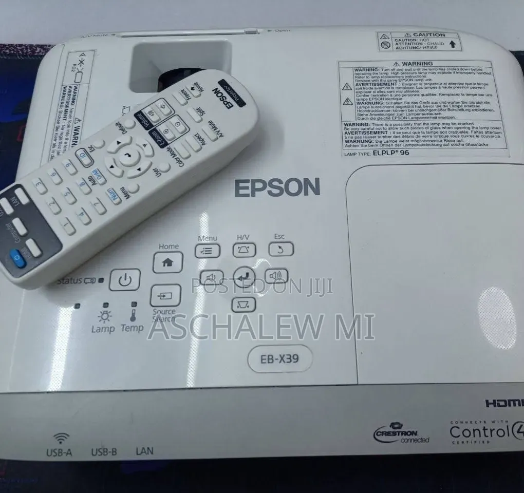 Epson X39 Projector 
Projection System:
3LCD, 3-Chip Technology