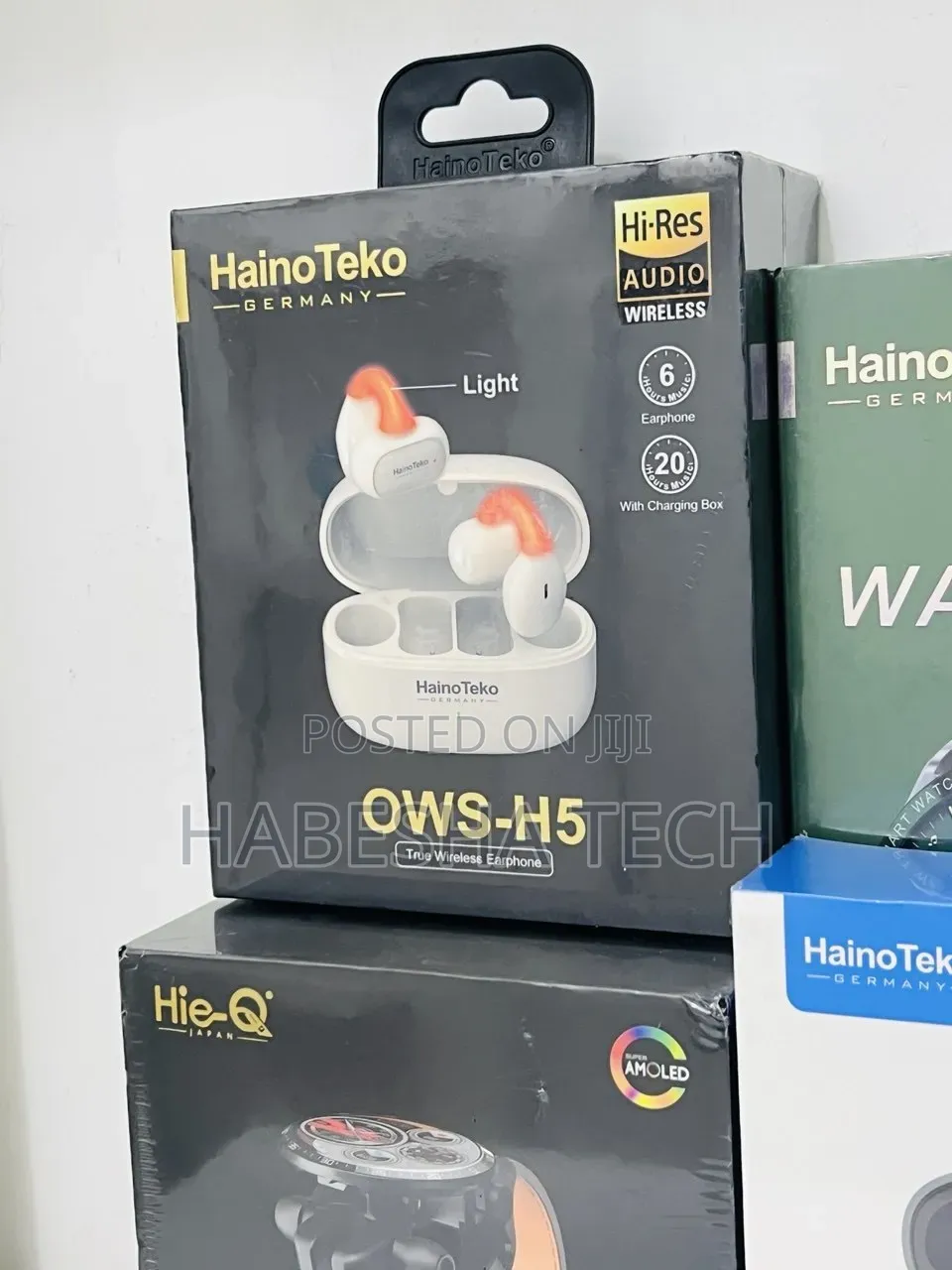 HainoTeko OWS-H5 AirPod የሙዚቃ ቅንጦት