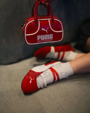 Puma Speed Cat Ballet Suede Women Sneaker "For All Time"White/Red Shoe