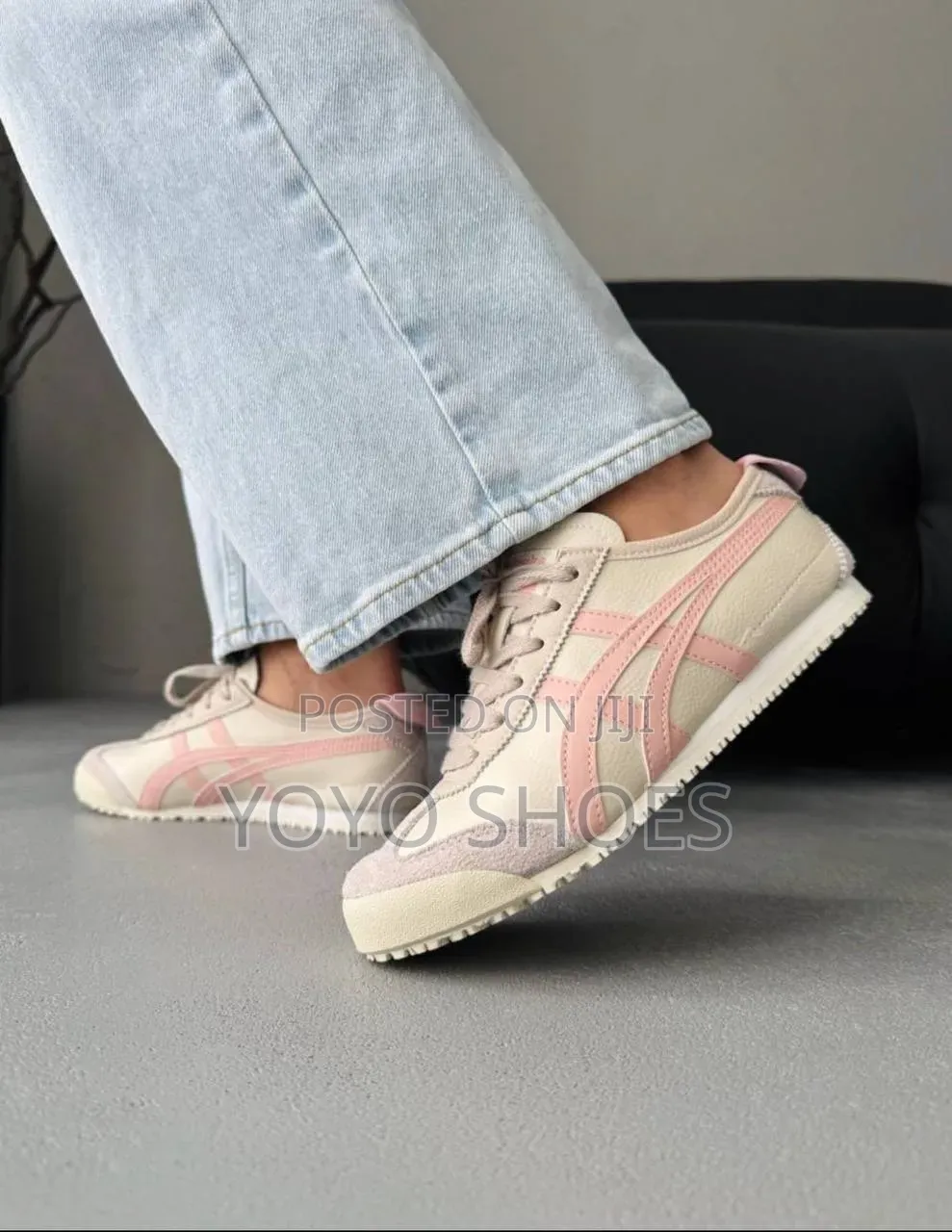 Onitsuka Tiger Mexico 66 Oatmeal/Ginger Fashion Sneaker Shoe