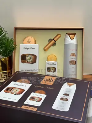 Vintage Radio Perfum Gift Set
