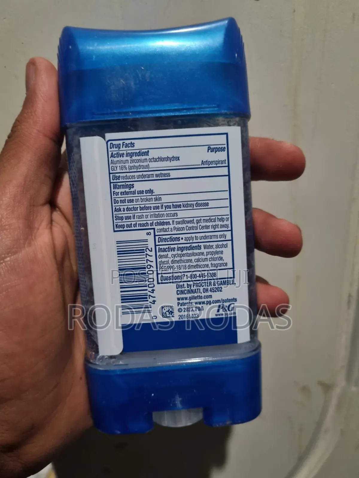 Gillette Deodorant