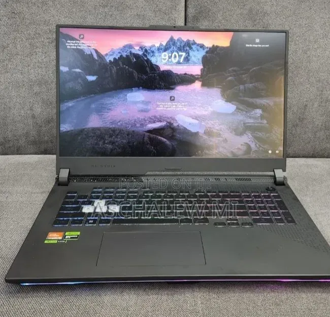 New Laptop Asus ROG Strix G17 16GB AMD Ryzen 9 SSD 1T