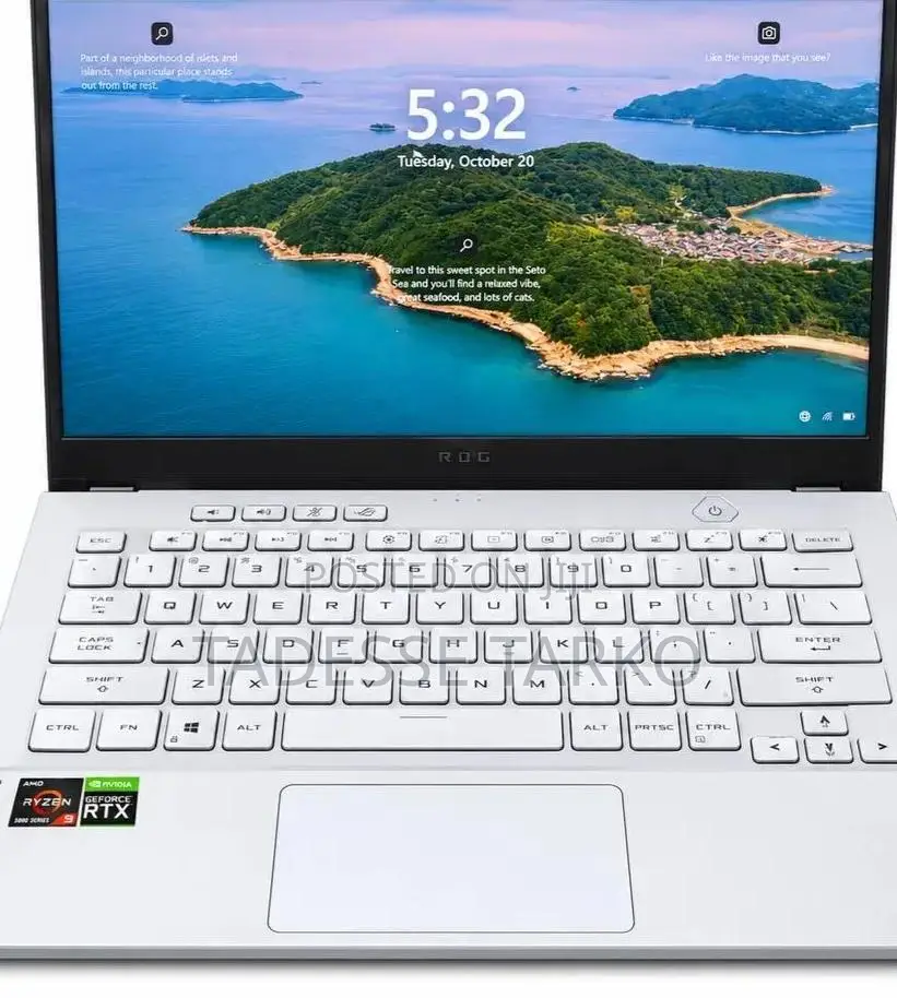 New Laptop Asus ROG Zephyrus G15 16GB AMD Ryzen 9 SSD 512GB