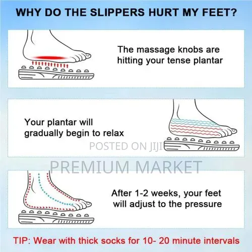 Foot Massage Slippers Blueidea Quality ማስጅ ስሊፐር