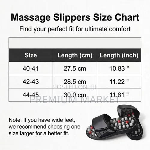 Foot Massage Slippers Blueidea Quality ማስጅ ስሊፐር