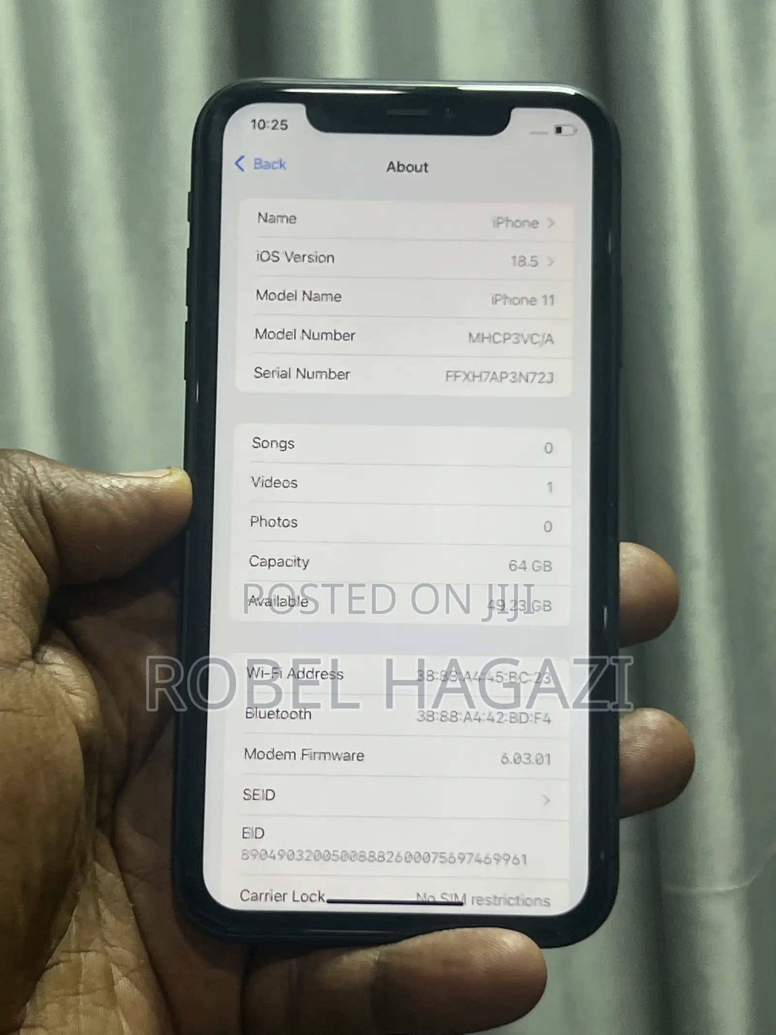Apple iPhone 11 64 GB Black