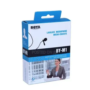BOYA BY-M1 Tie Clip Microphone for Smartphone and Camera
