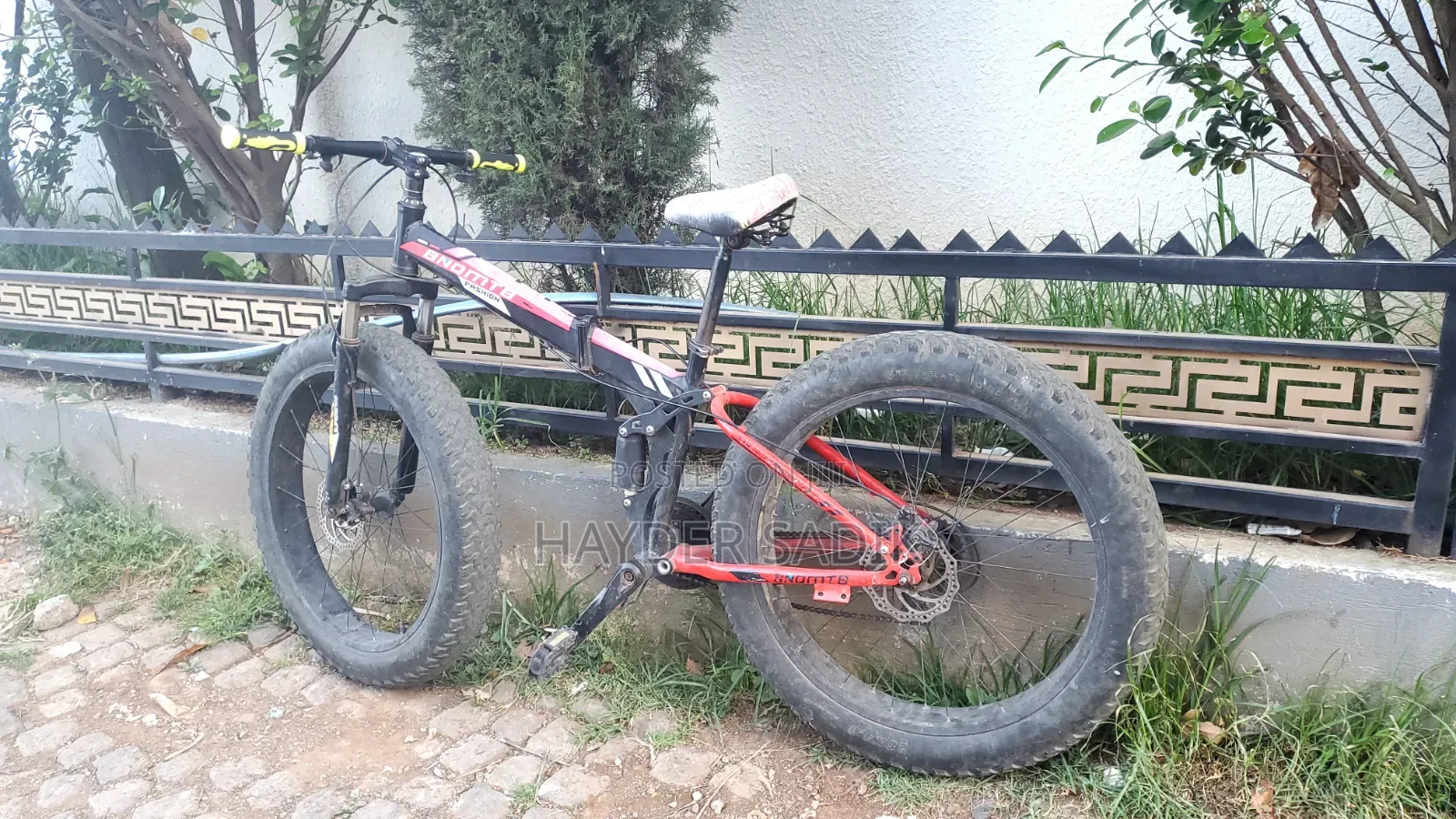 Folding Fat-Tire Mountain Bike