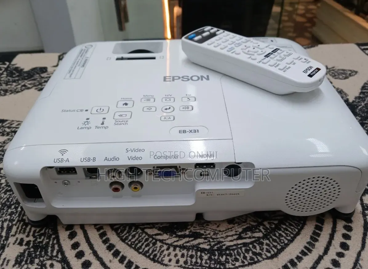 Epson Projector 
Model Name: EB-x31
Hardware Interfac