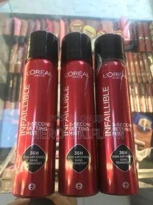 L’Oréal Paris Infallible 3-Second Setting Mist – 36H የሜካፕ መቆያ ስፕሬይ!
