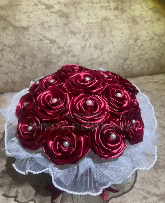 Elegant Ribbon Flower