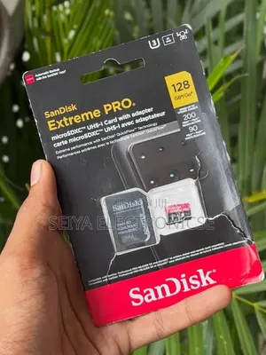 £ SanDisk Extreme PRO 128GB MicroSD Card Speed 200Mbps 4K UHD