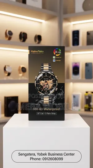 Haino Teko RW-83 Smartwatch With 3 Straps (Germany)