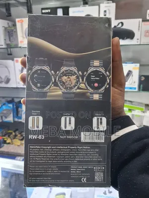Haino Teko RW-83 Smartwatch With 3 Straps (Germany)