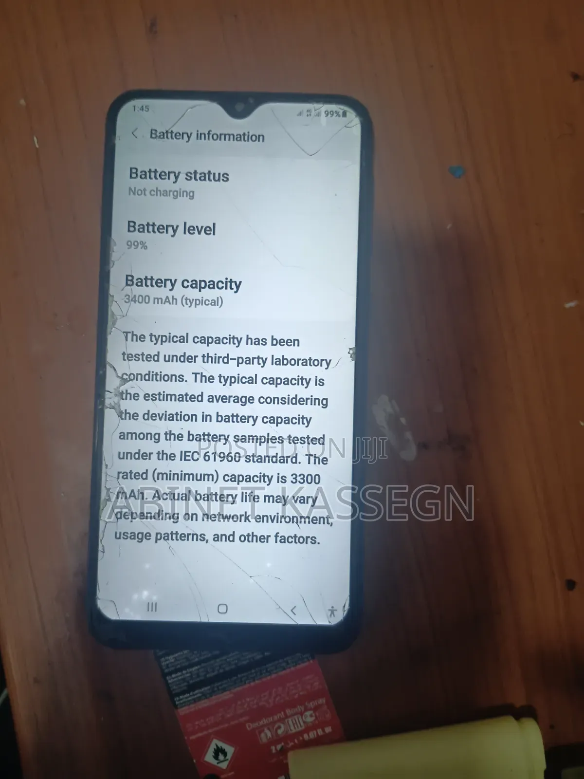 Samsung A10 32 GB Gray