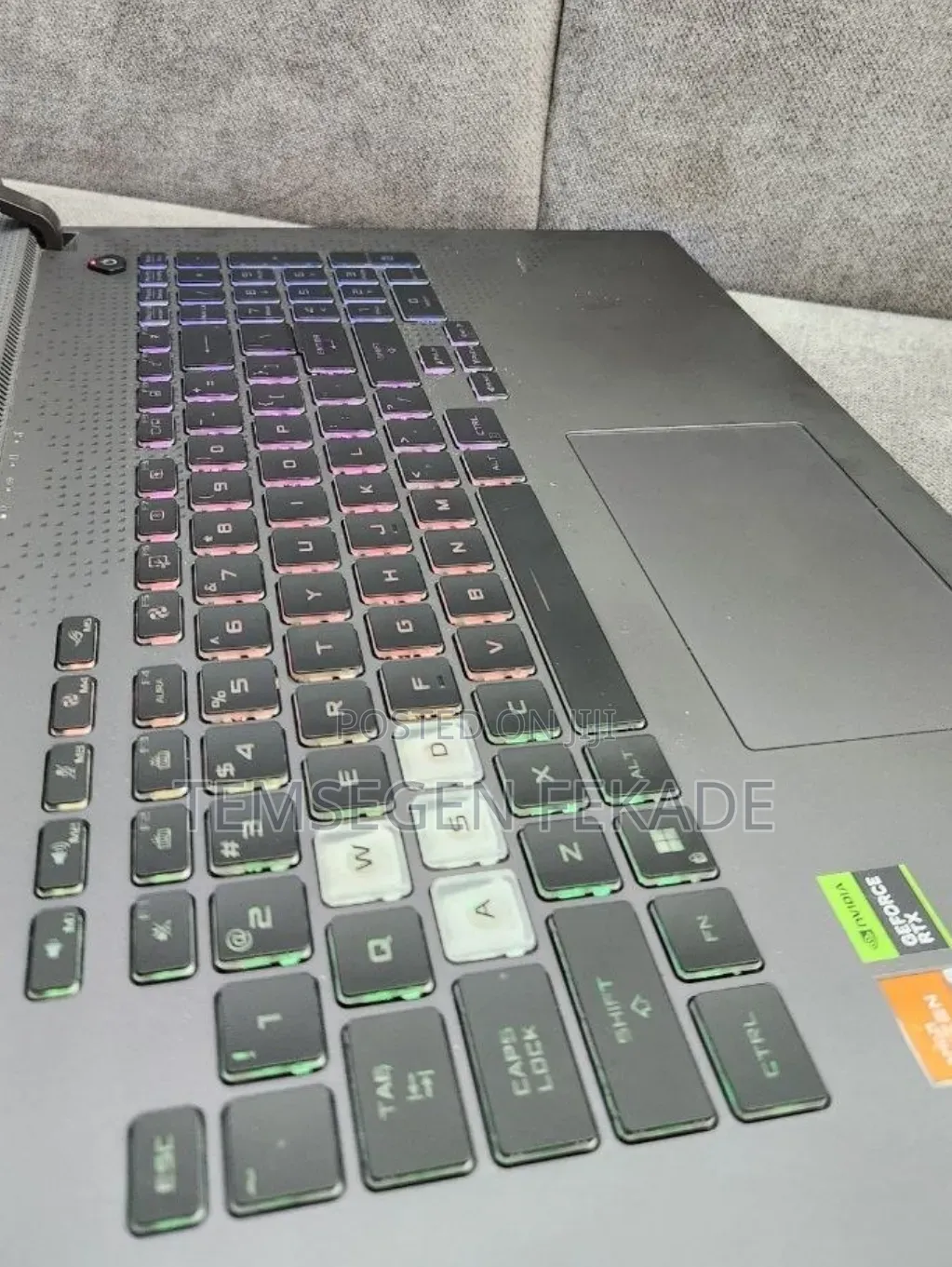 New Laptop Asus ROG Strix G17 16GB AMD Ryzen 9 SSD 1T