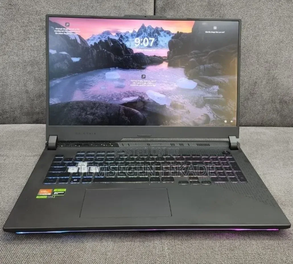 New Laptop Asus ROG Strix G17 16GB AMD Ryzen 9 SSD 1T
