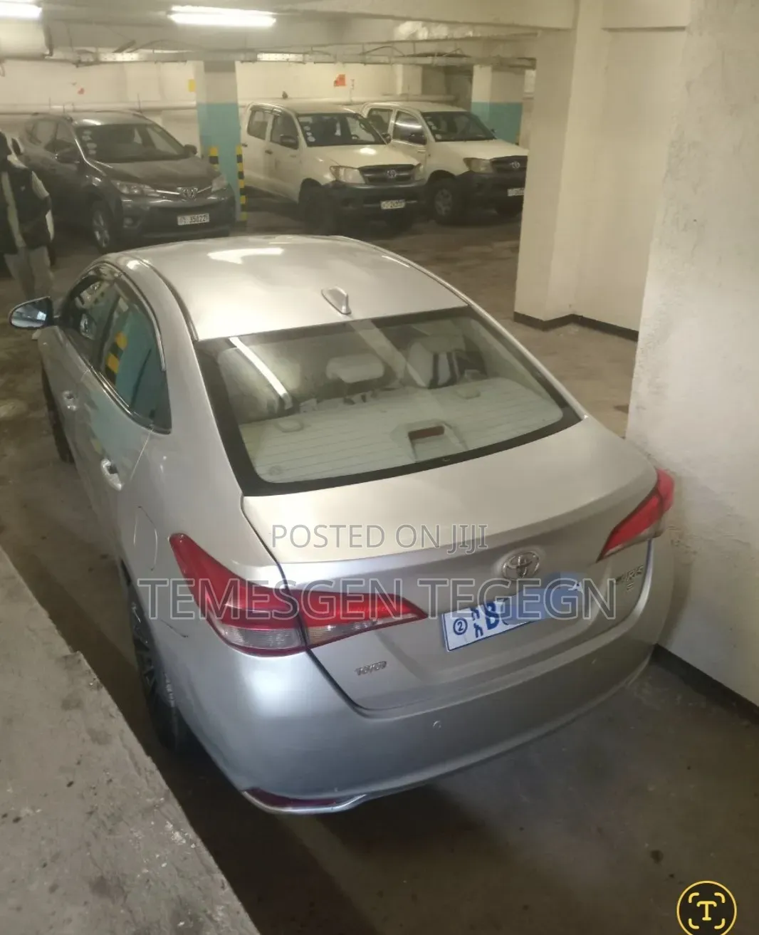 Toyota Yaris 2020 Silver