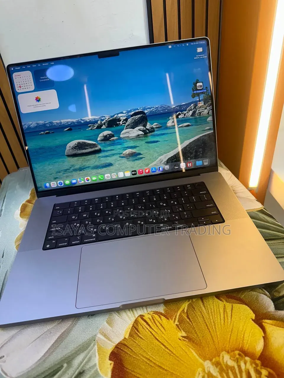 New Laptop Apple MacBook Pro 2021 M1 32GB Apple M1 Pro SSD 1T