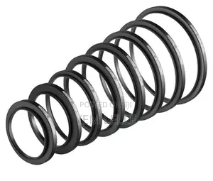 NEEWER 8-Piece Step-Up Adapter Ring Set