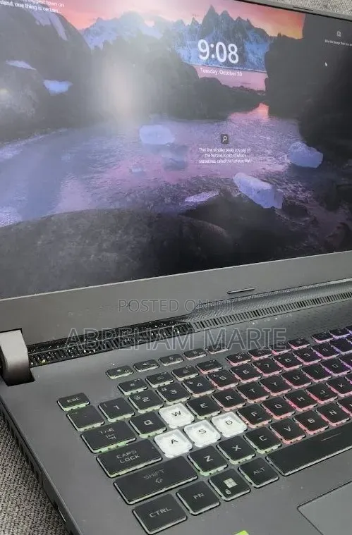 New Laptop Asus ROG Strix G17 16GB AMD Ryzen 9 SSD 1T