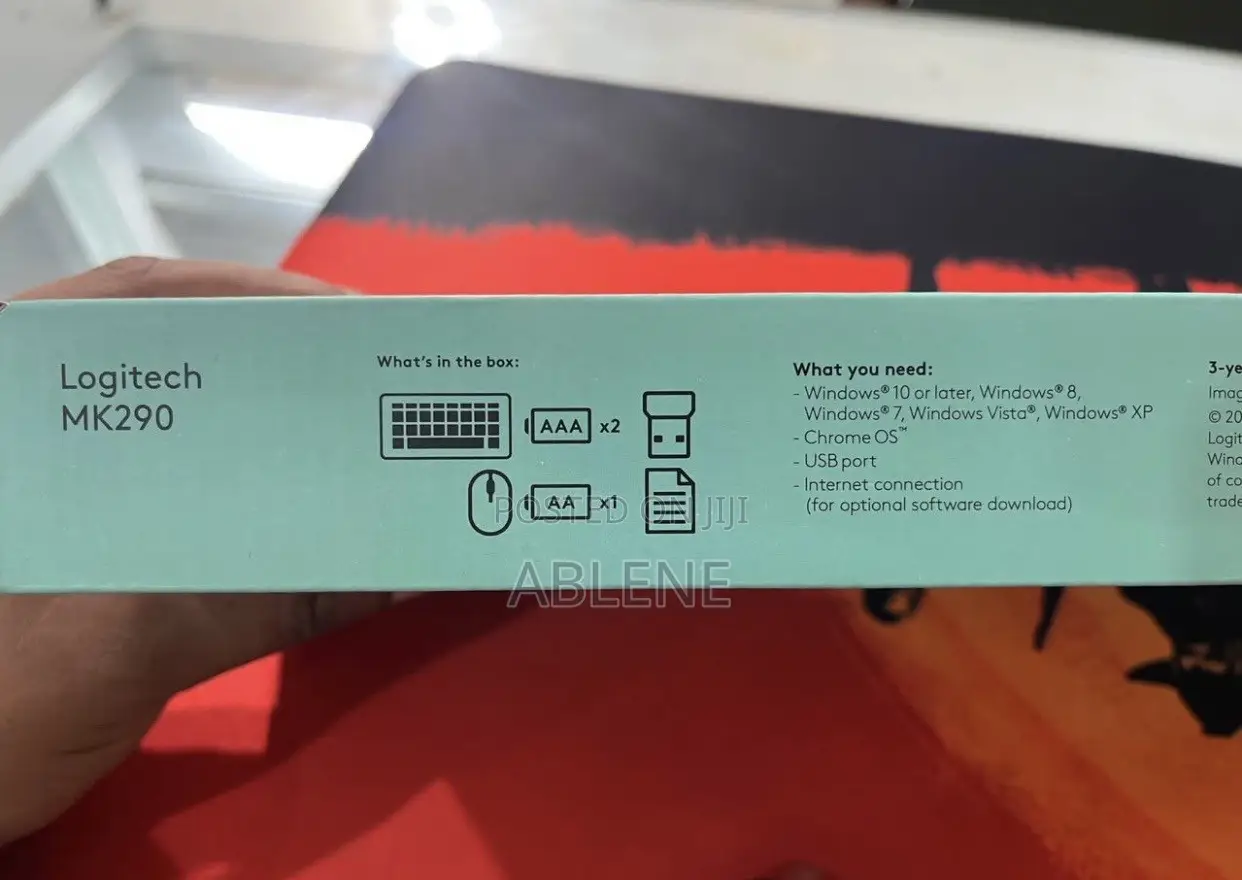 Logitech MK290 Wireless Keyboard and Mouse Combo