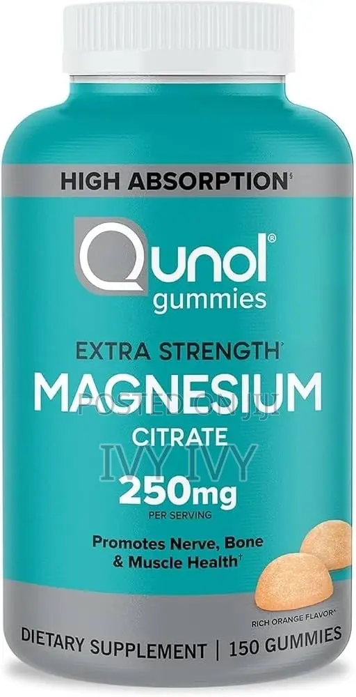 Magnesium Citrate Orange Flavored Gummies