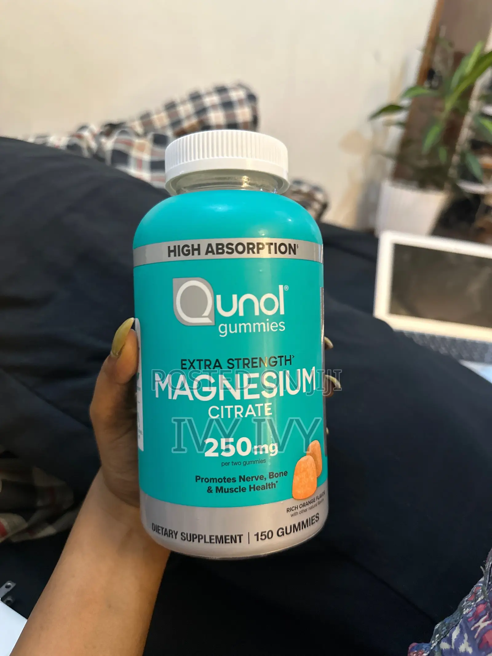 Magnesium Citrate Orange Flavored Gummies