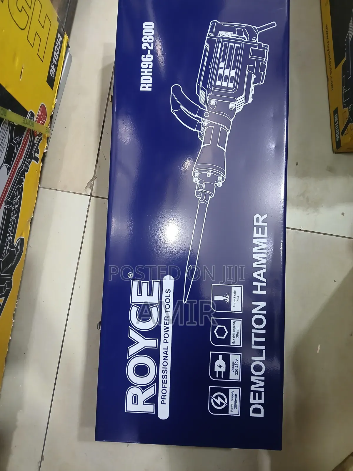 Royce RDH96-2800 Demolition Hammer