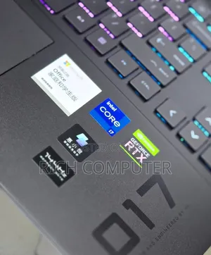 New Laptop HP Omen 17 16GB Intel Core i7 SSD 1T