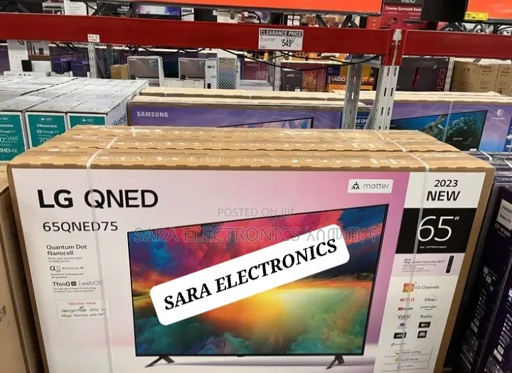 LG 65" Qned Smart 4k TV ◈fast & Free Delivery ◈ 1o Year Garranty ◈