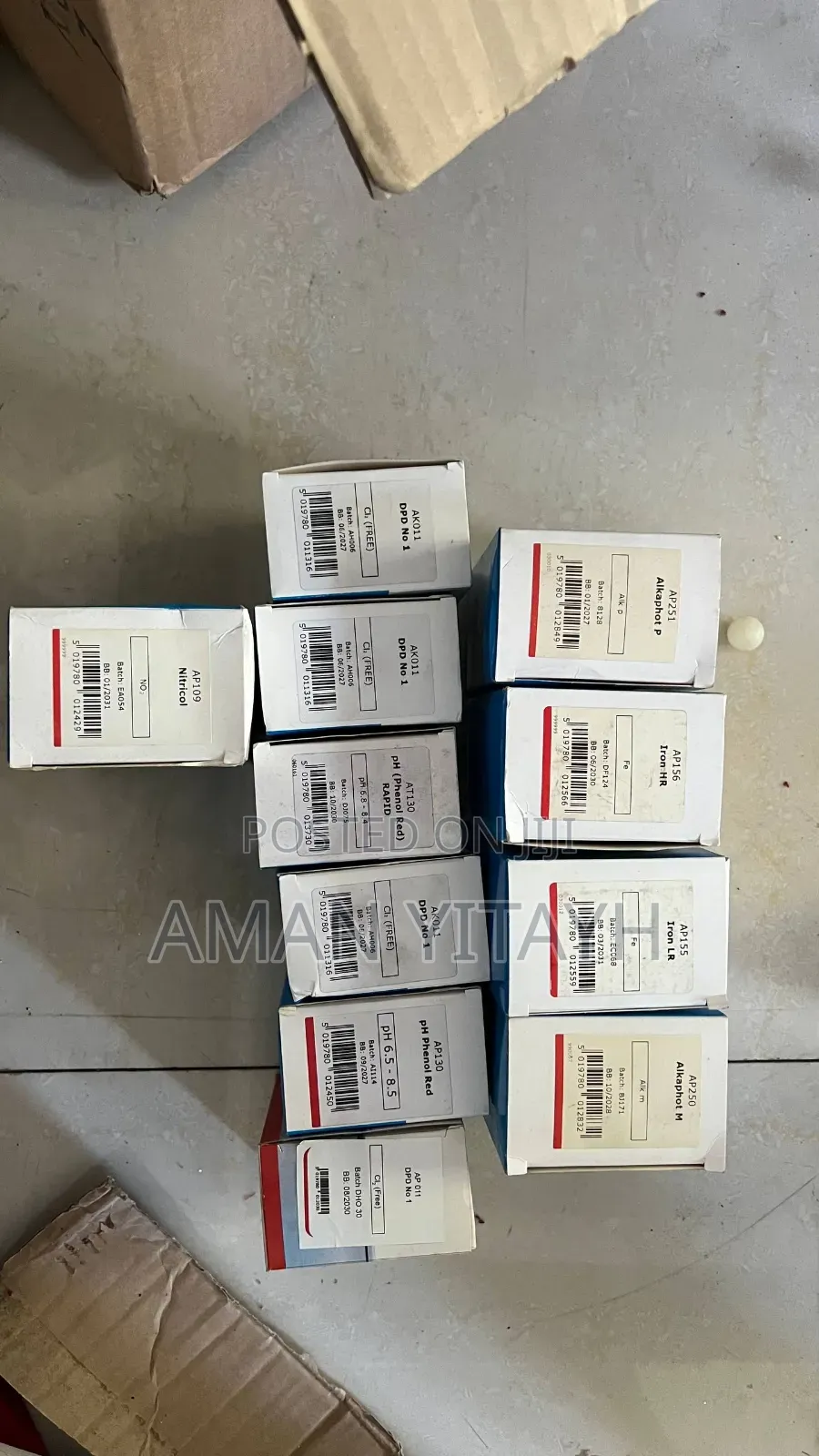 Water Test Instrument and Tablet