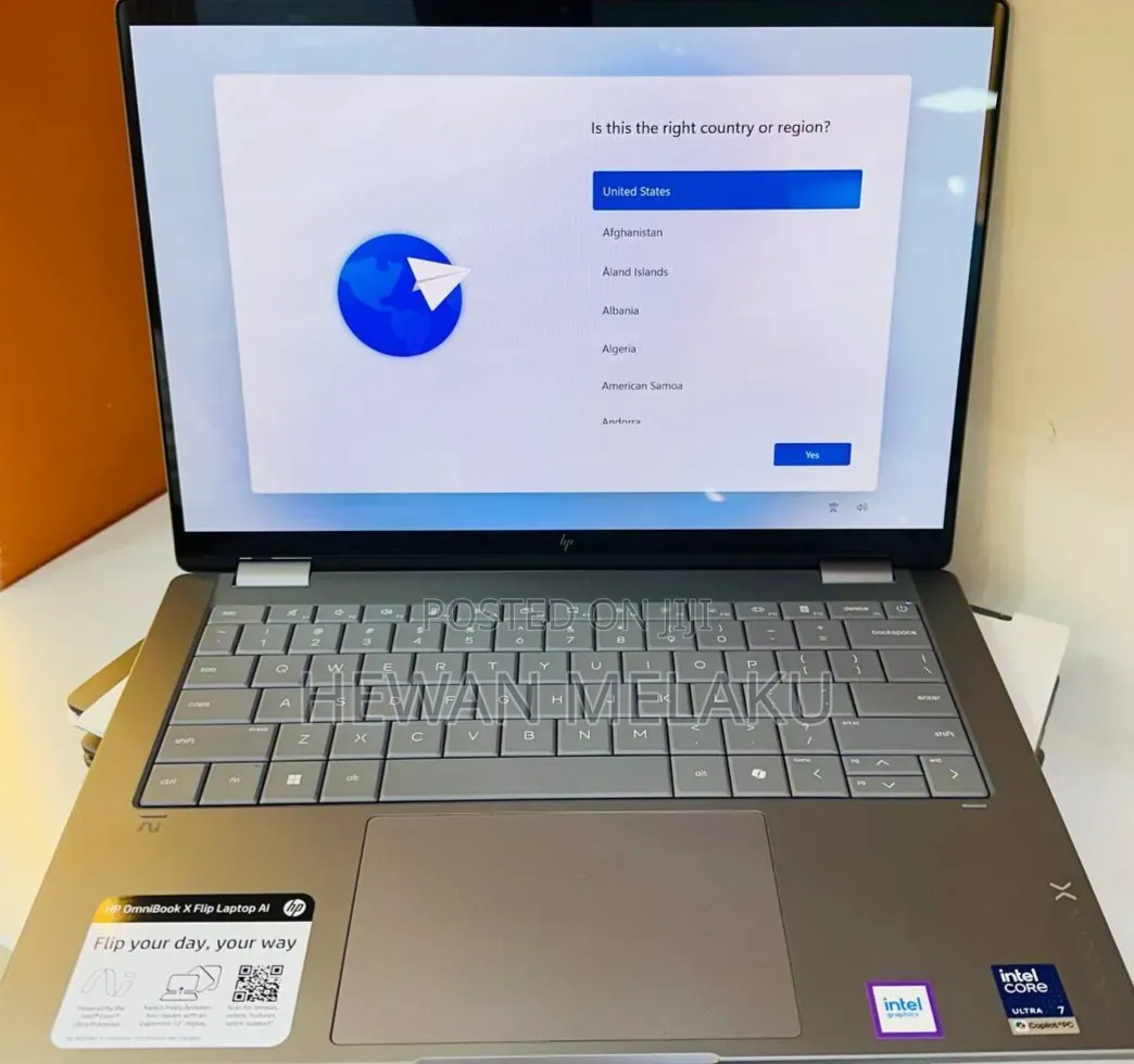 New Laptop HP OmniBook Ultra Flip 14" 16GB Intel Core Ultra 7 SSD 1T